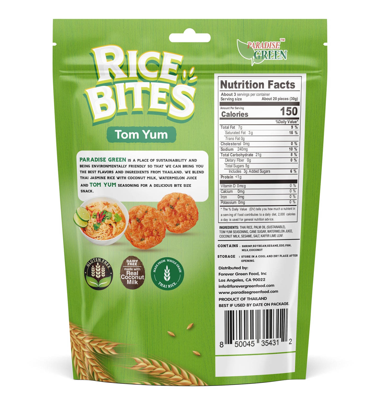 Rice Bites (Tom Yum) 100g