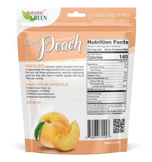 Dried Peach 6oz