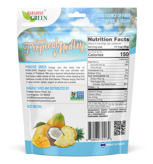 Dried Tropical Medley 6oz
