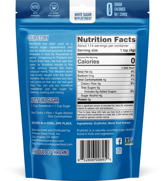 Monkfruit Sweetener 16oz