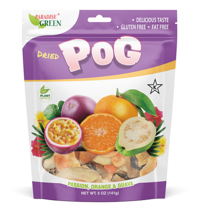 Dried POG (passion fruit, orange & guava) 5oz