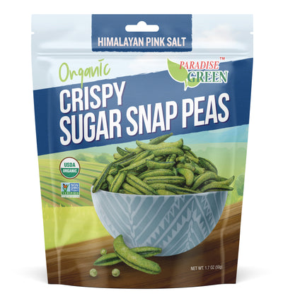 Organic Crispy Sugar Snap Peas 50g